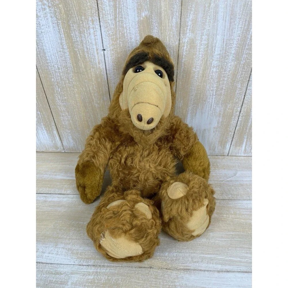 Vintage 1986 Alf Talking Plush Coleco 18” Alien Productions Works See Video READ